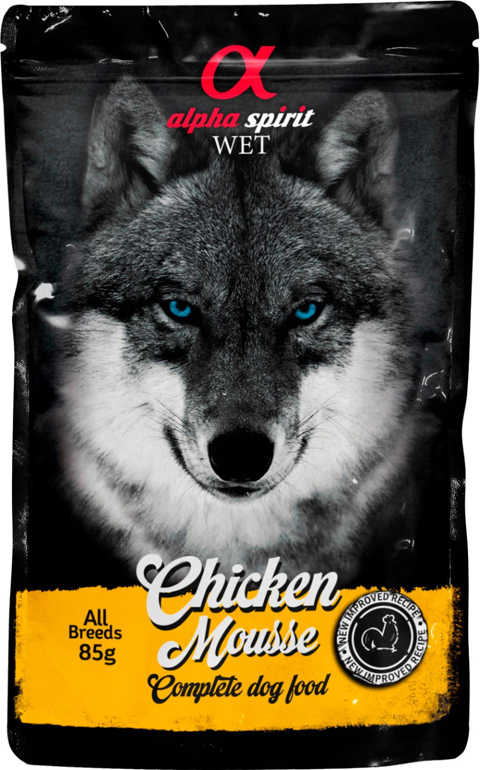 Alpha Spirit Pouch Chicken Mousse (kylling)