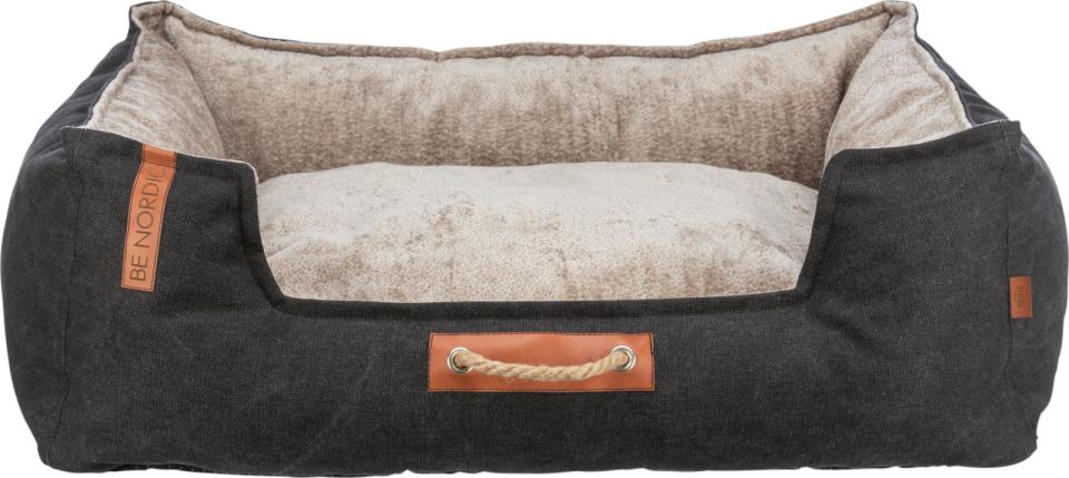 BE NORDIC Föhr bed, square - plush inside