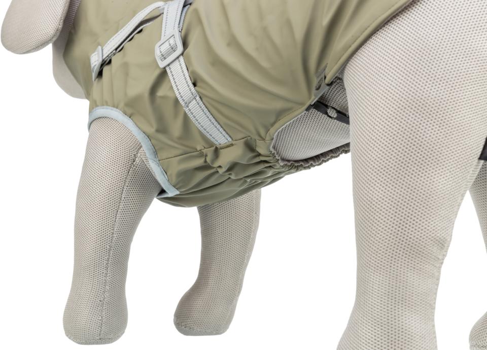 Trixie Pontis rain dog coat with harness