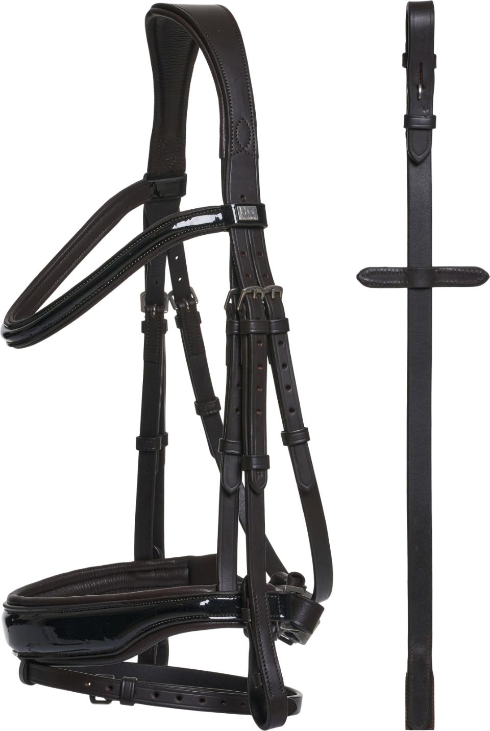 HorseGuard CRYLL 24.1 bridle w/flash and pullback
