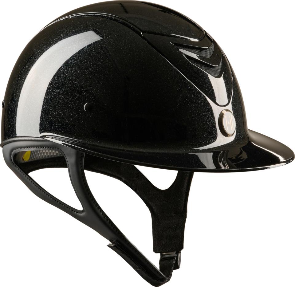 One K MIPS Avancé ridhjälm - blank med skimmereffekt