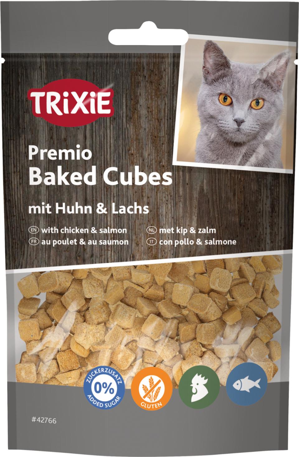 Trixie Premio Baked cubes med kylling og laks