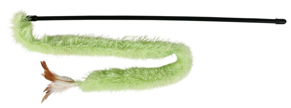 Spielangel mit Plüschband