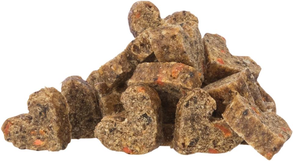 Insect Hearts with mealworms