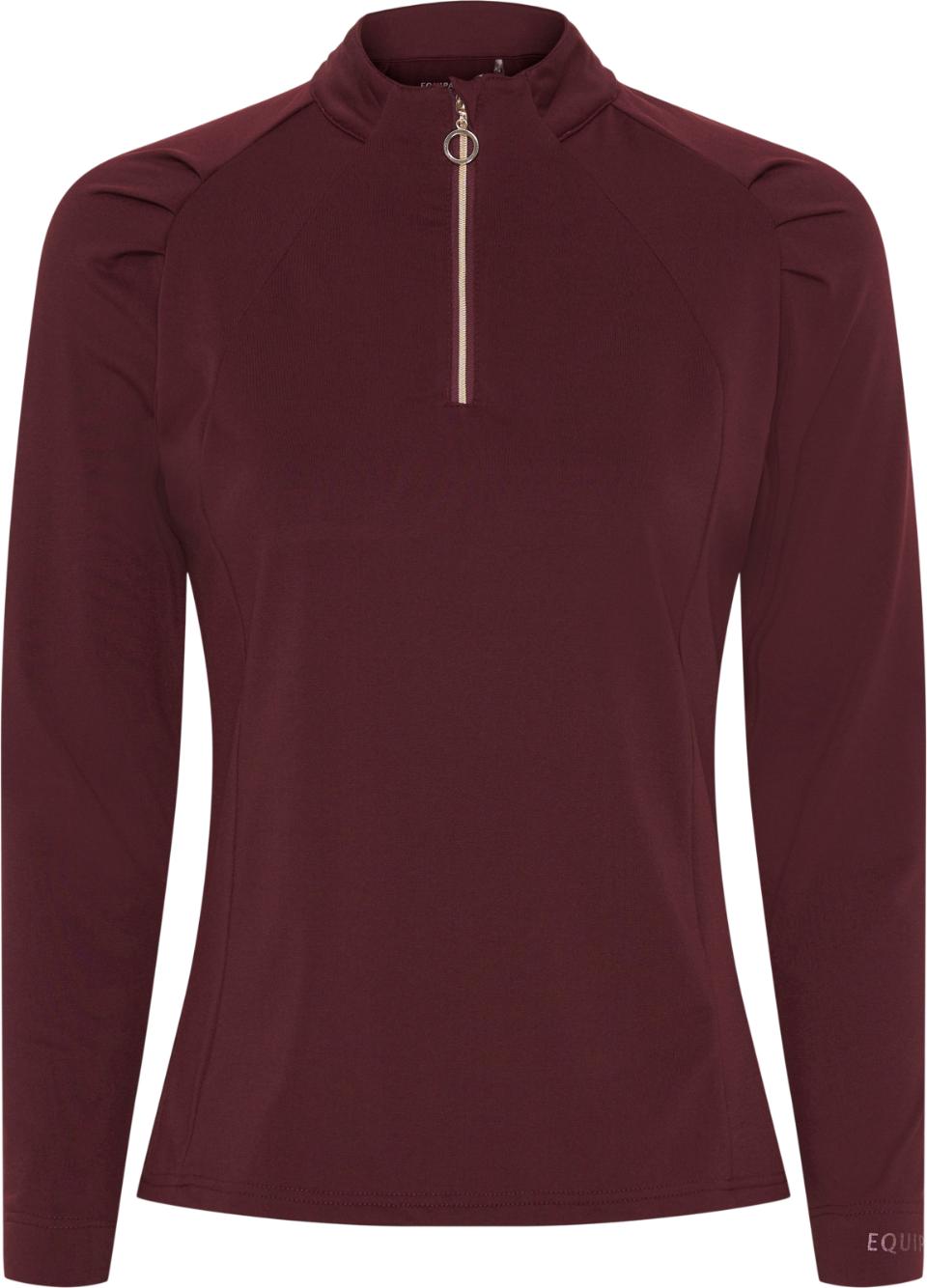 Equipage Jemma Long sleeve half-zip top