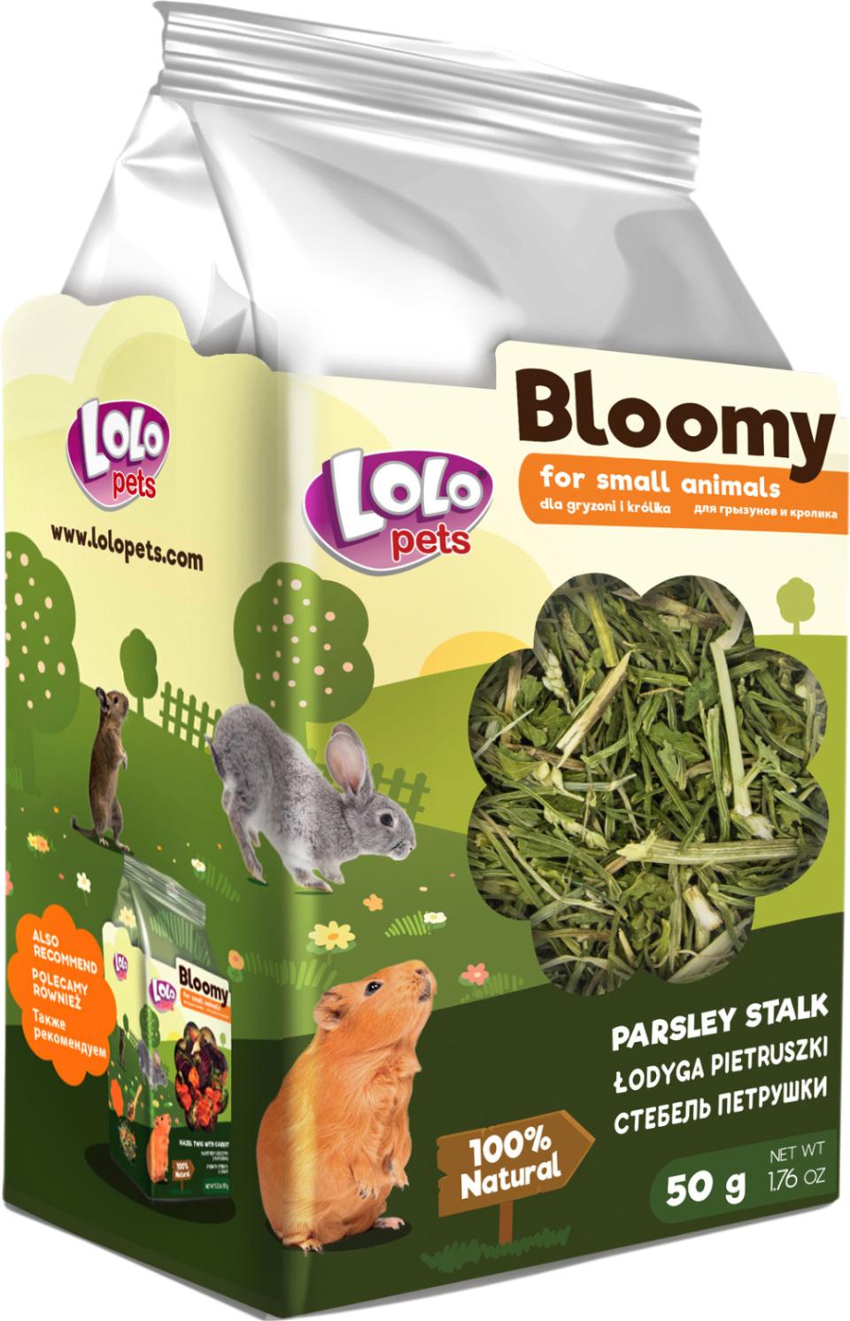 Bloomy Parsley stem for rodents and rabbits