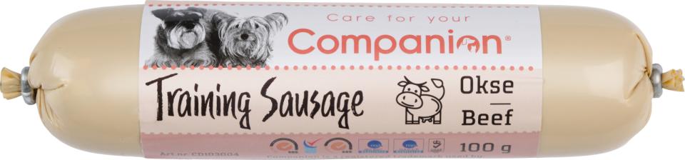 Companion training sausage (beef)