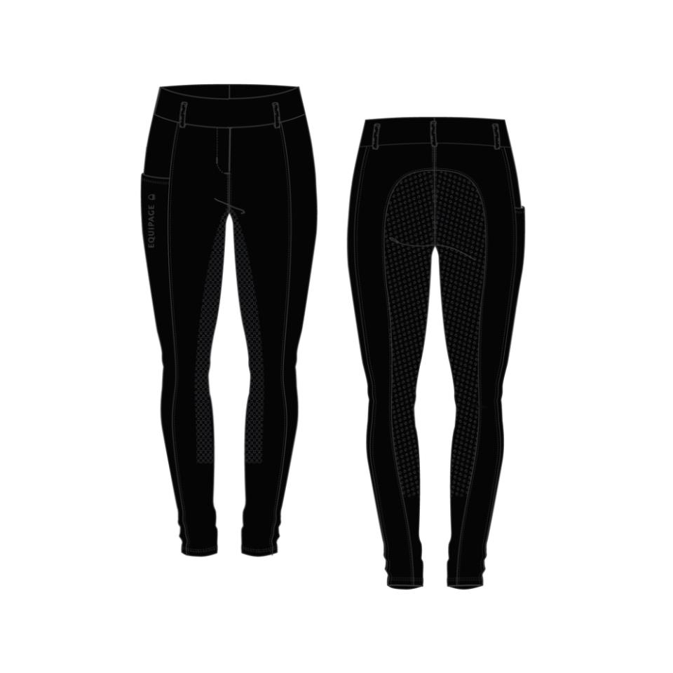 Equipage Selena Winterreithose Vollbesatz für Kinder