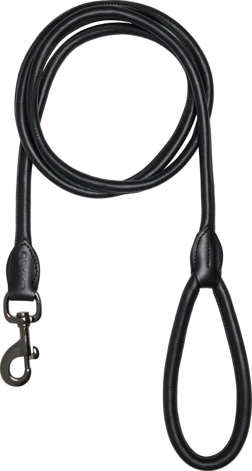 CATAGO Leather round lead rope