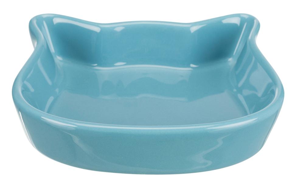 Keramik skål, katte ansigt uden motiv