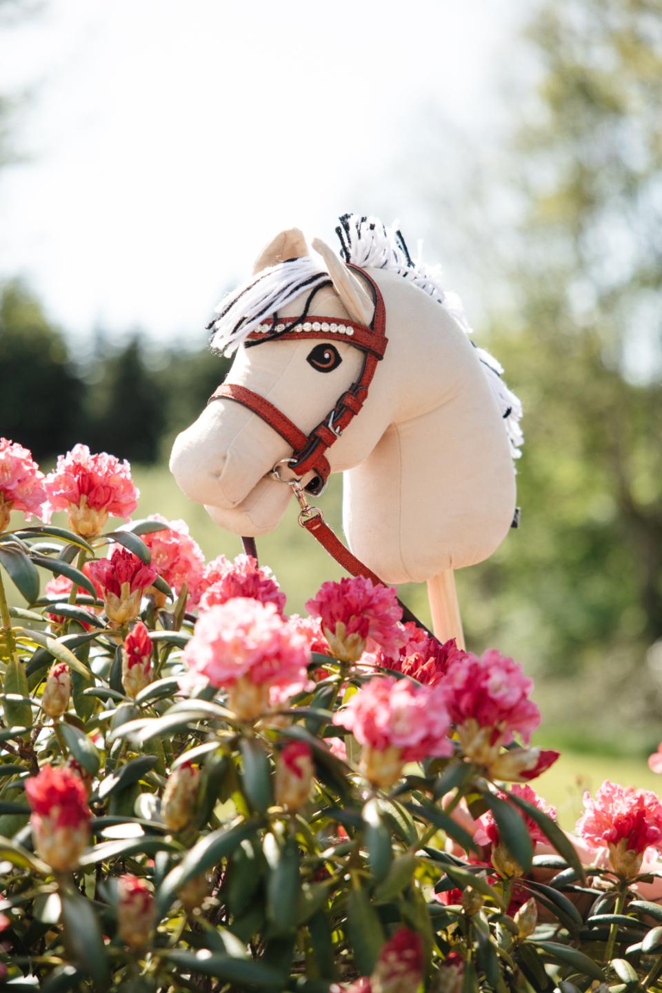 My Hobby Horse Trense, rot glitzernd