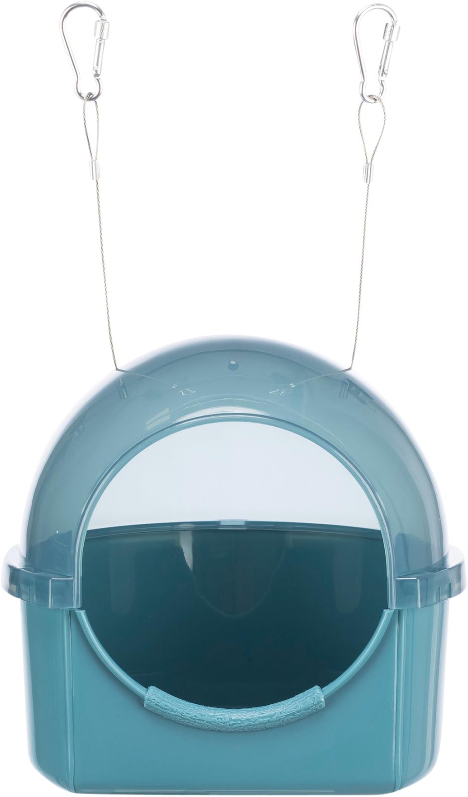 Bath house for placing in the cage