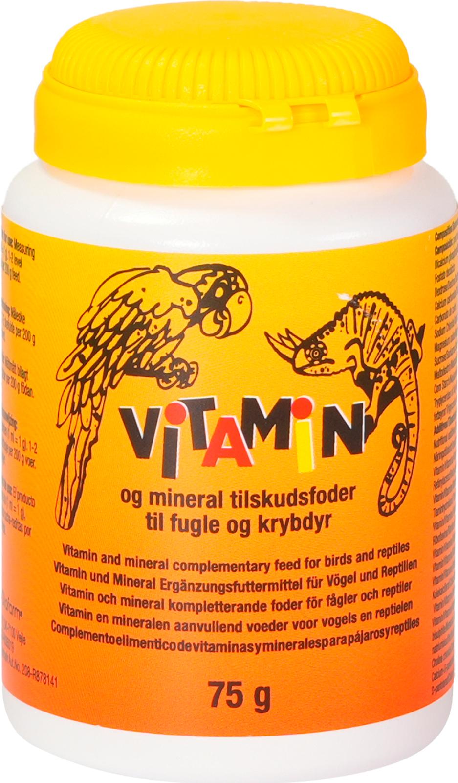 Vit + Min blend for birds and reptiles
