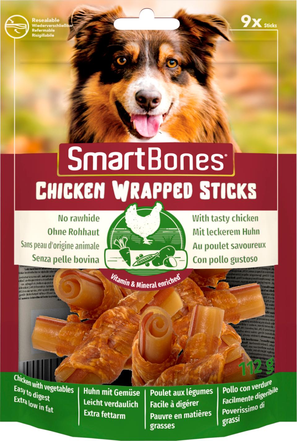 SmartBones Chicken Wrapped Sticks Mini