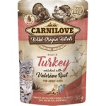 CARNILOVE Cat Pouch Turkey with Valerian