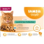 IAMS DELIGHT CAT Senior Land & Sea Collection i saus