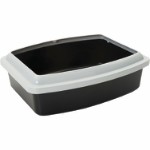 Cat Litter Tray with rim