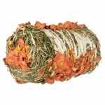 PURE NATURE Hay Bale with Pumpkin and Carrot